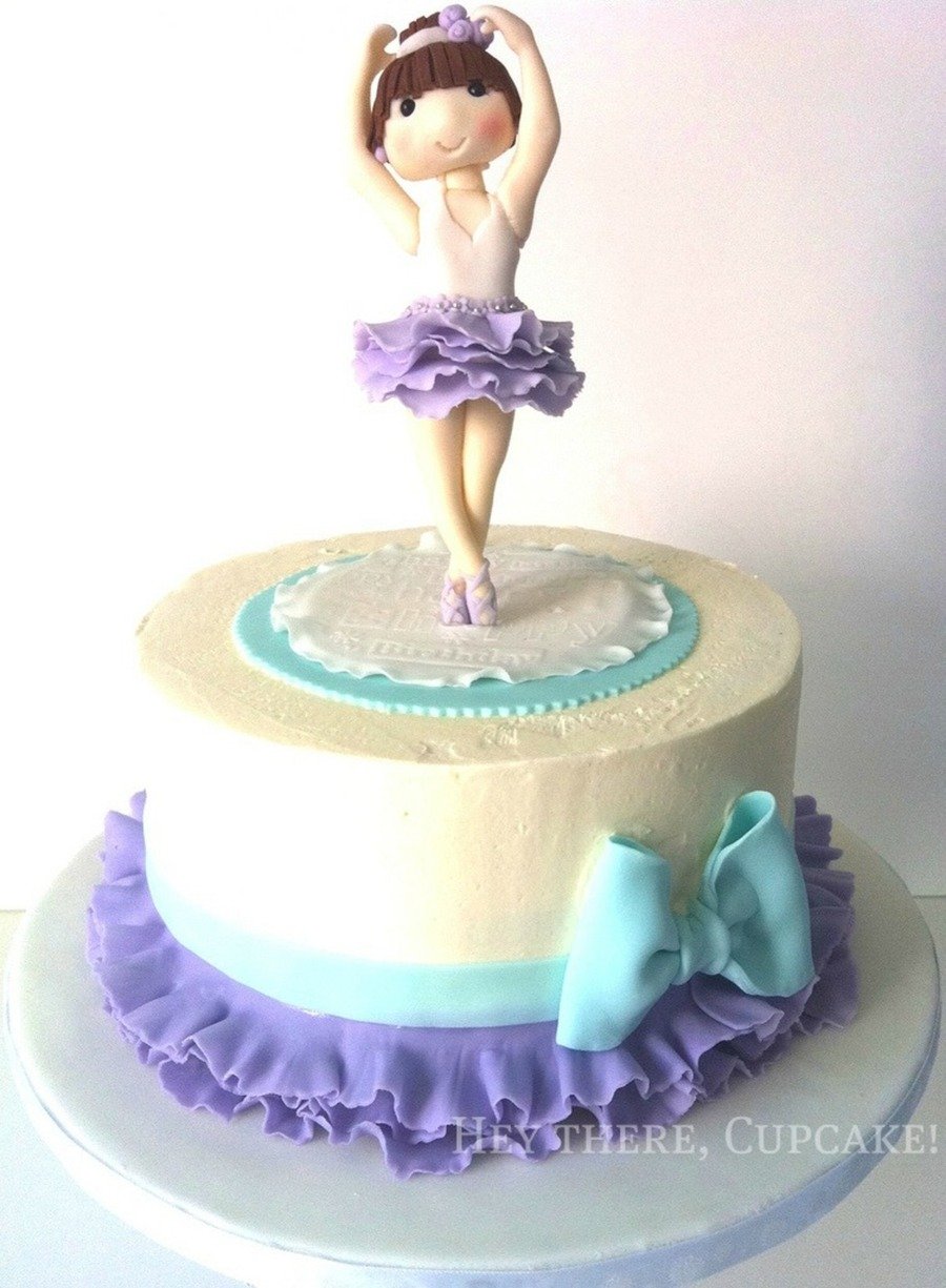 Торт для маленькой танцовщицы