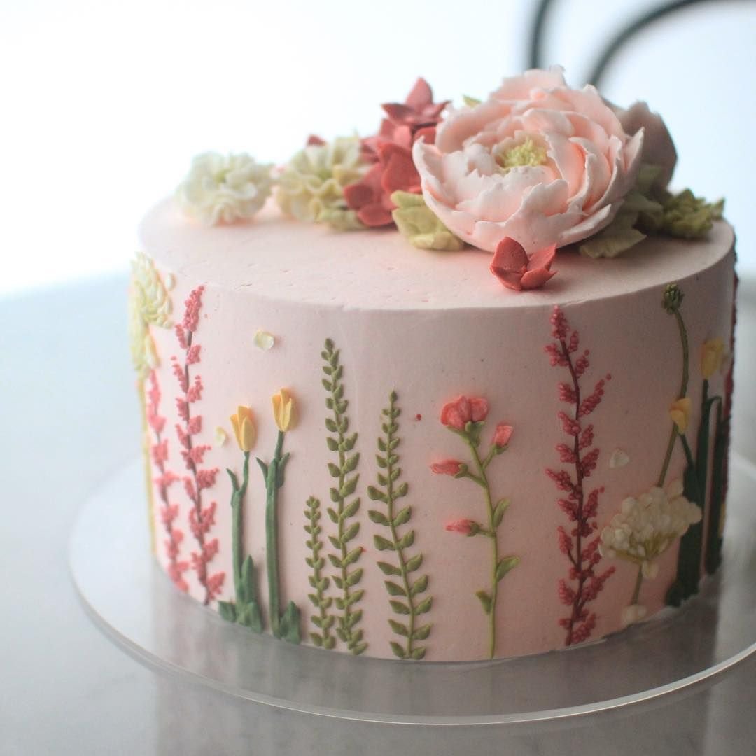 торт на день рождения женщине фото необычный
