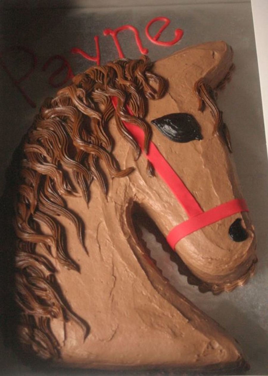Торт в виде коня