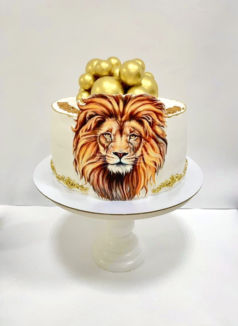 Торт на день рождения Лев