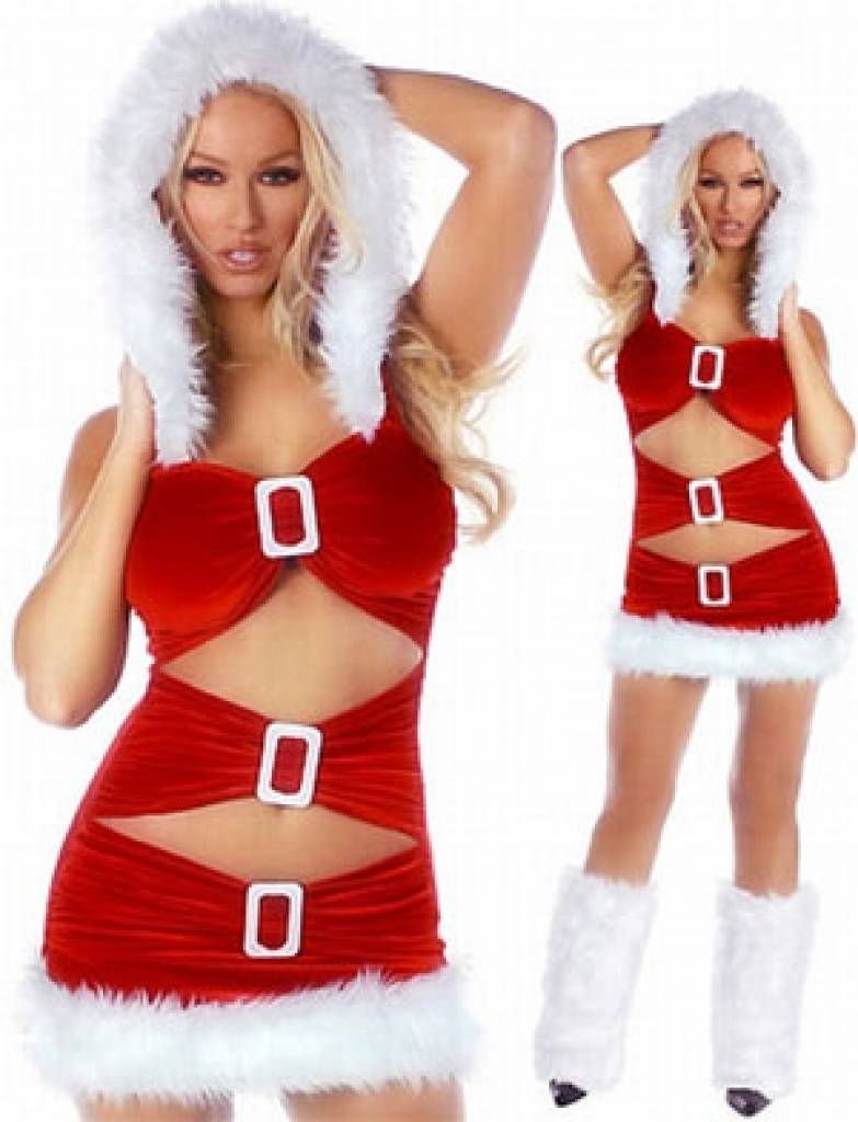 Карнавальный костюм секси Санта