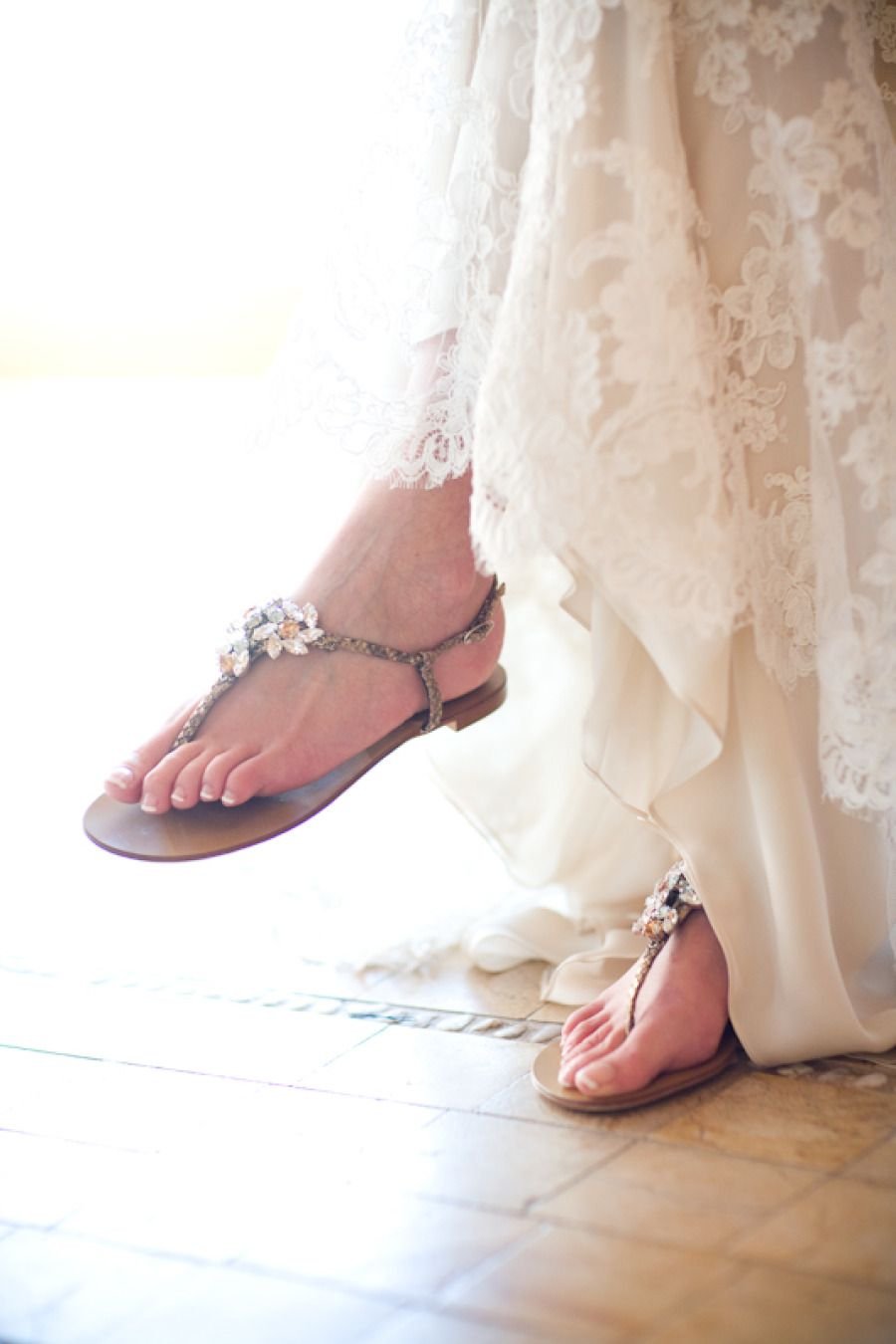 Свадебные туфли в стиле рустик