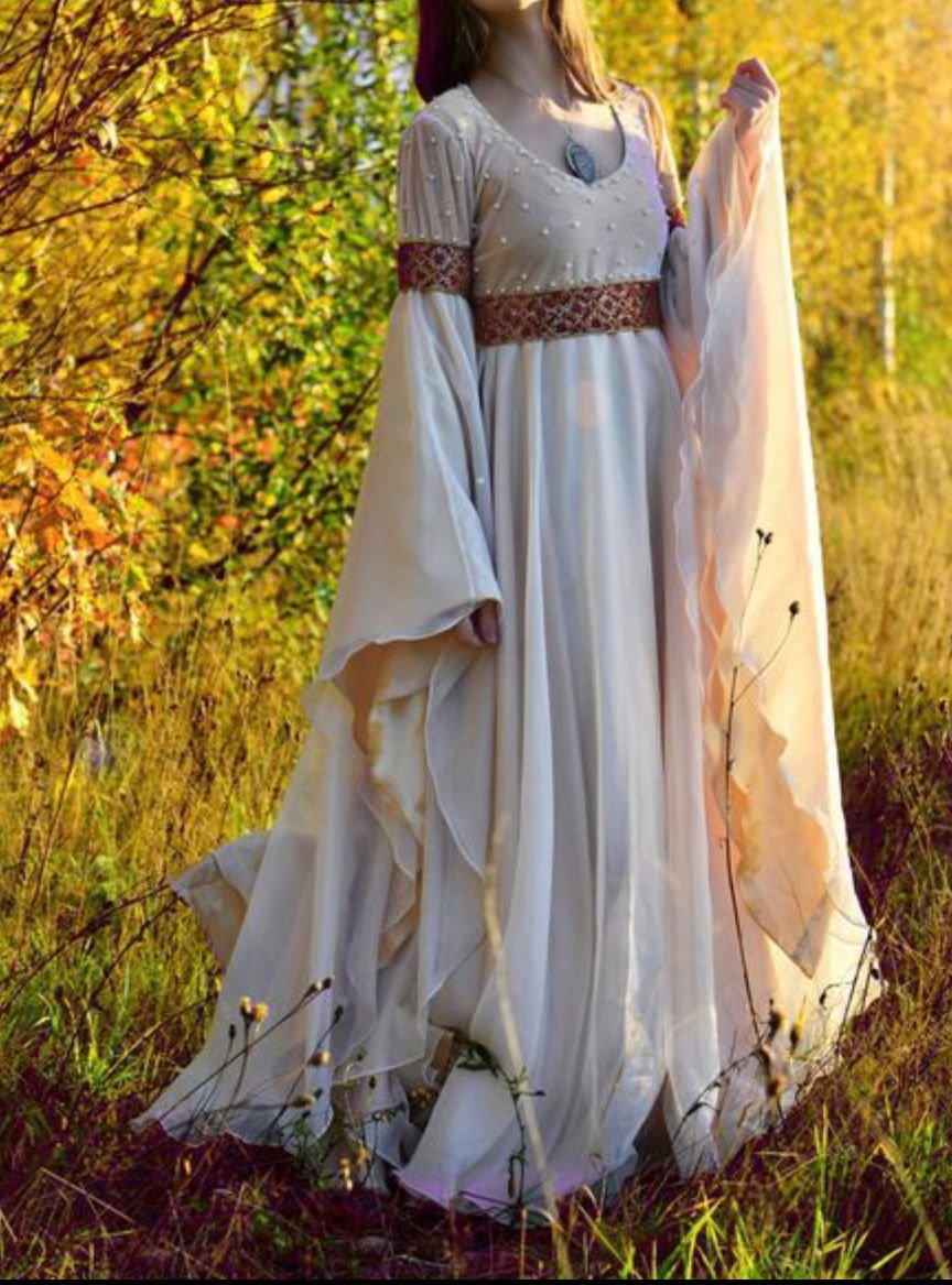 Платья свадебное в стиле эльфийском платье