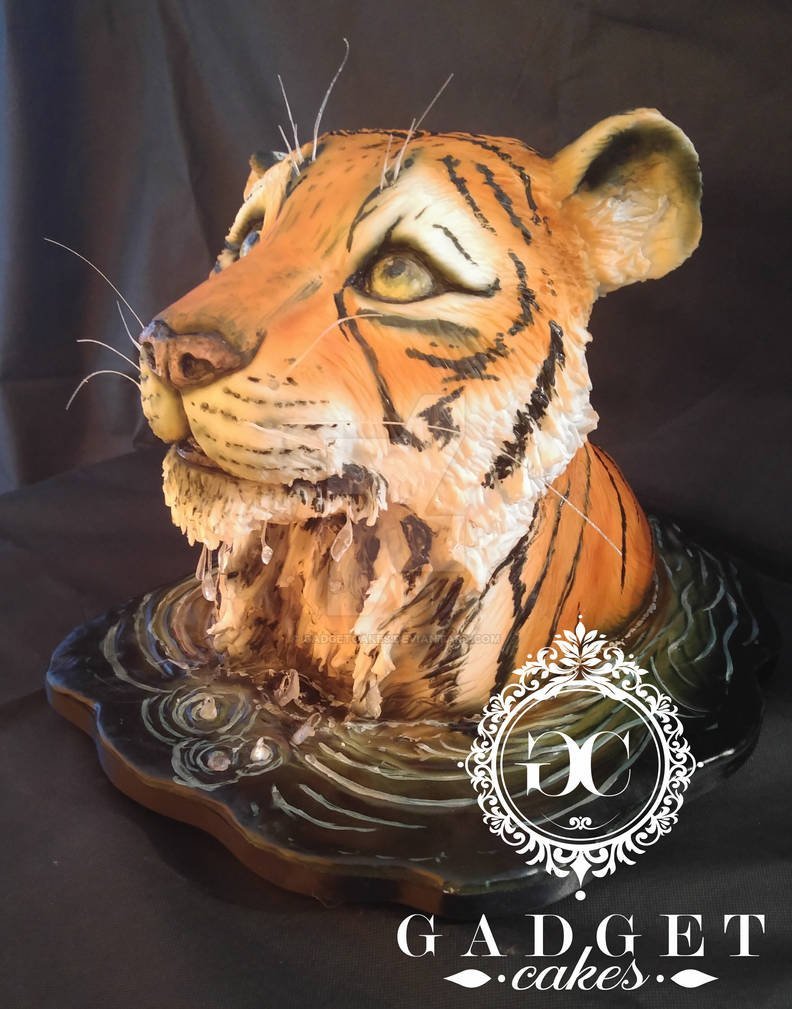Тортик с тигром