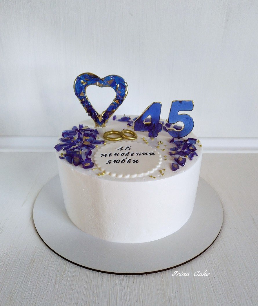 Торт на топазовую свадьбу 16 лет