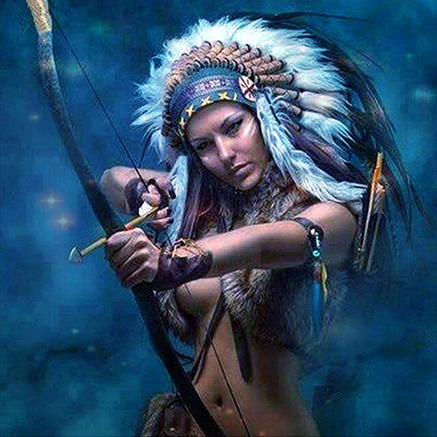 Индейские воительницы