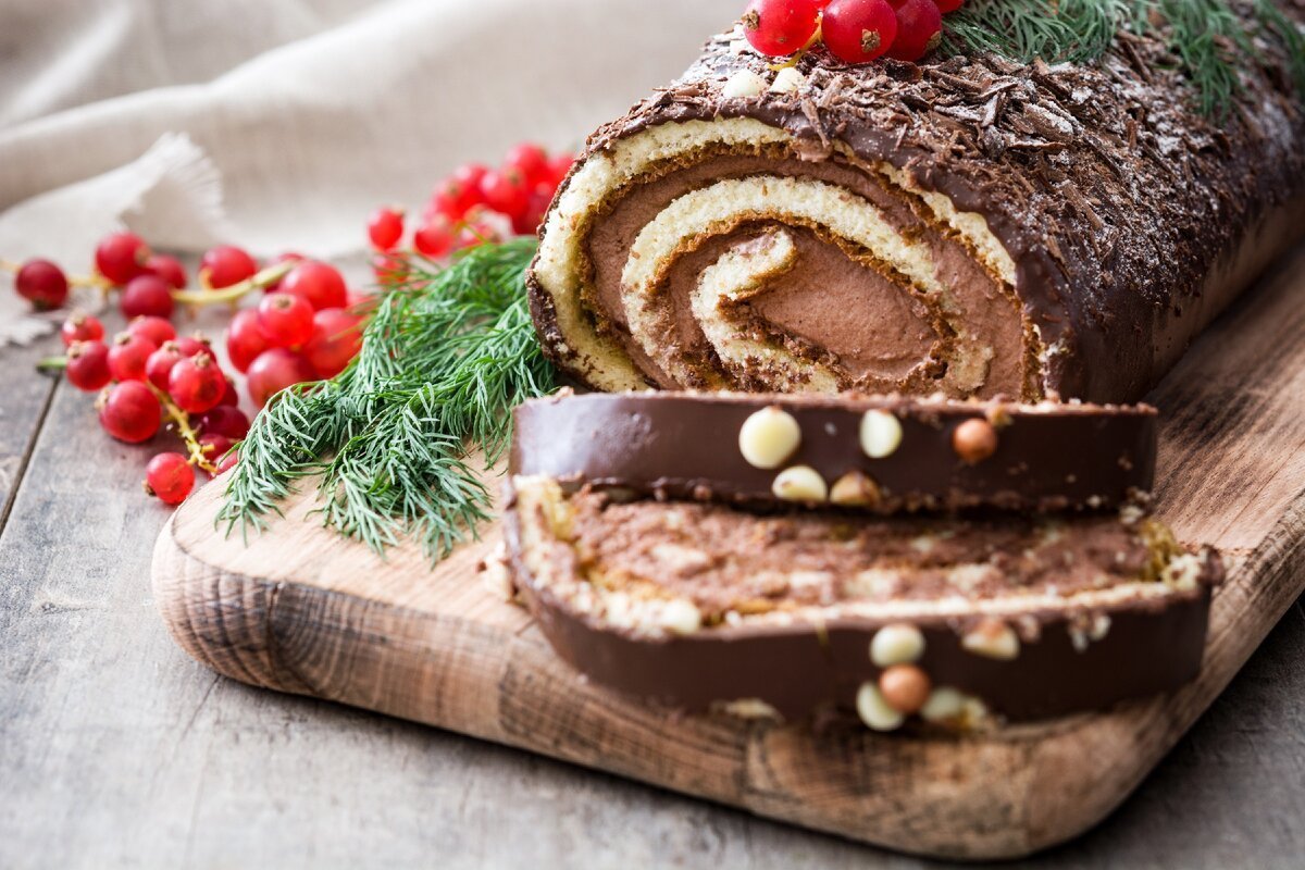 Buche de noel Рождественское полено