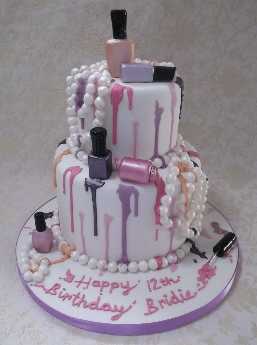Красивый торт для девочки подростка