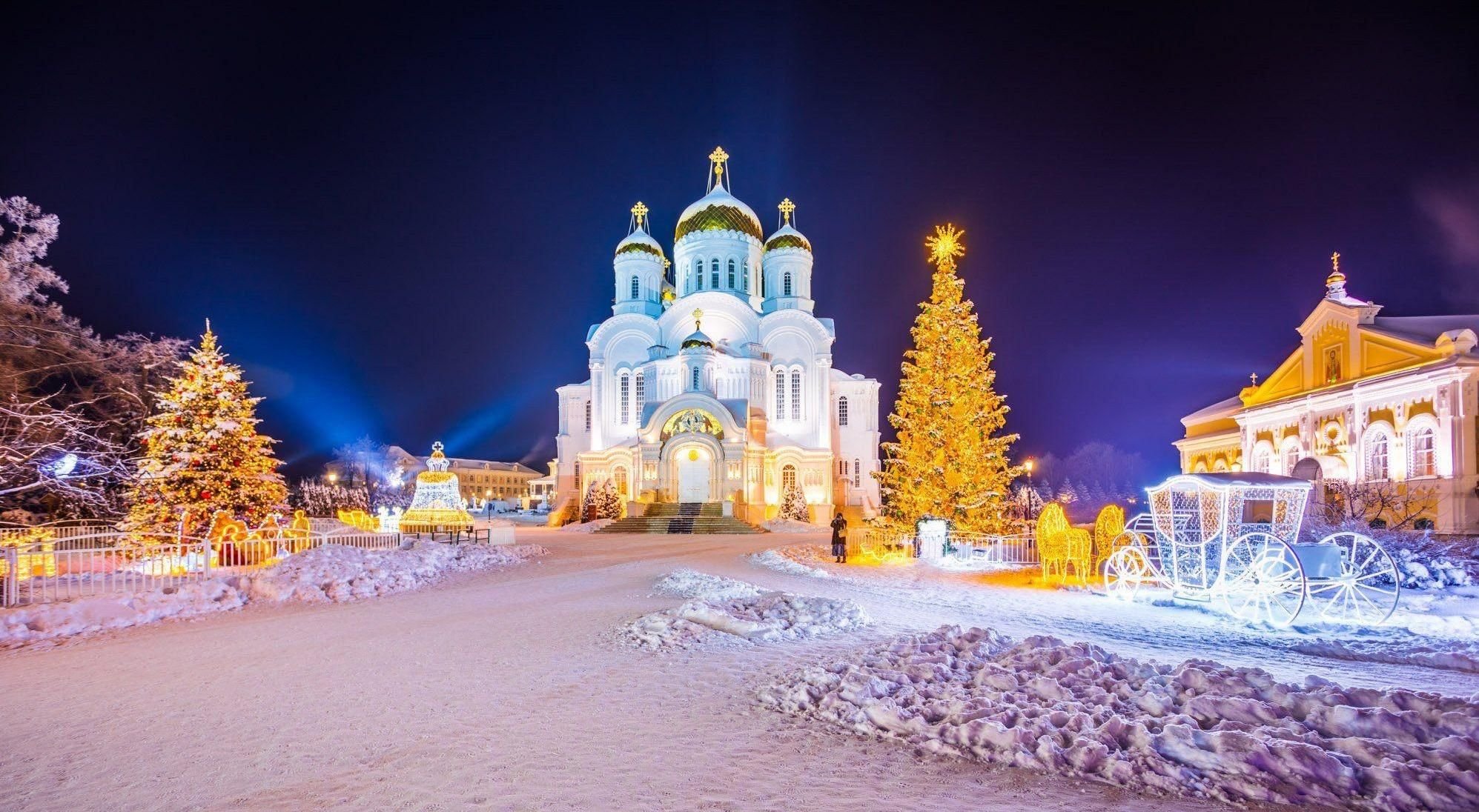 Центральный храм в Дивеево