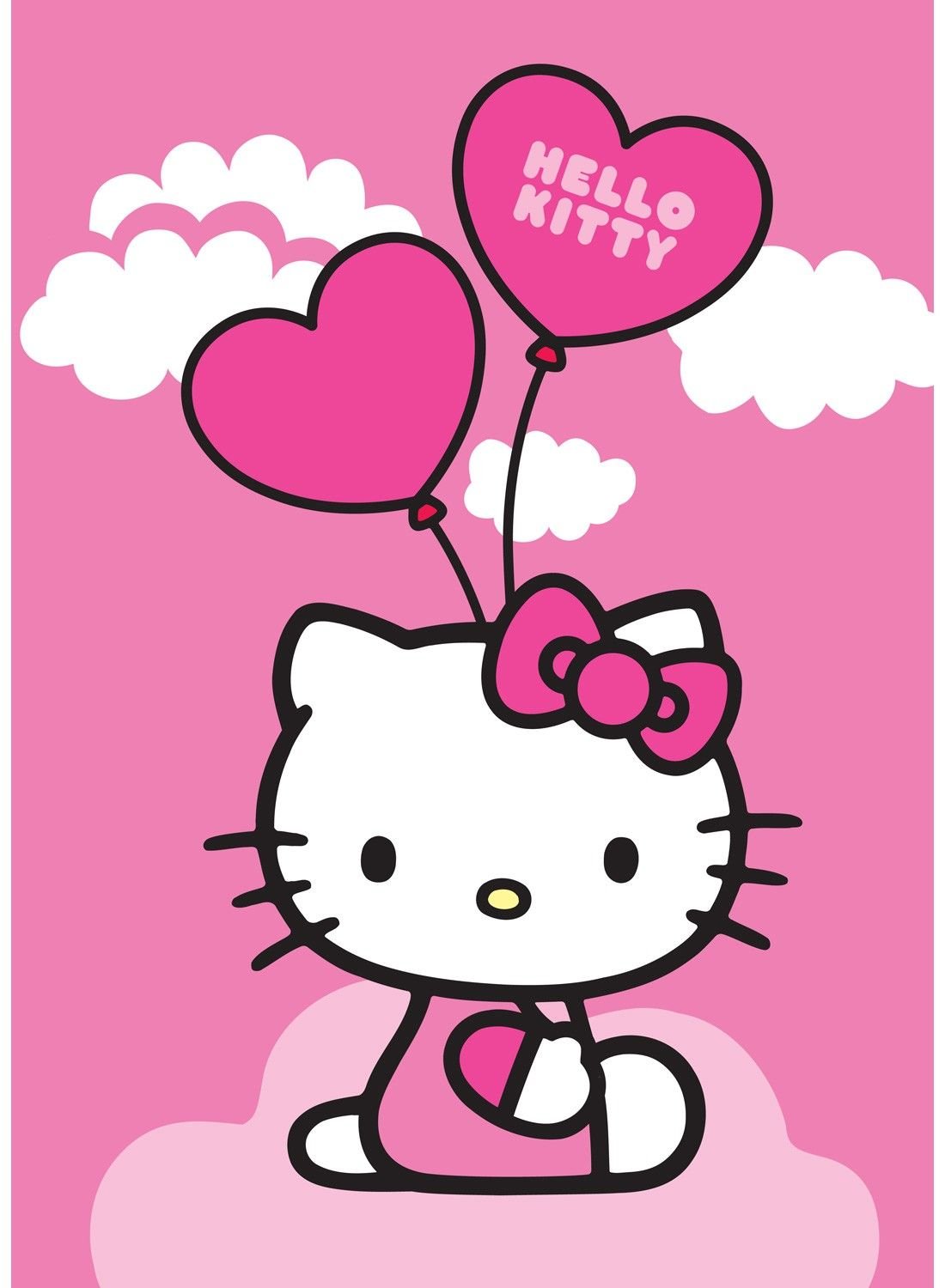 Как переводится хеллоу китти. Китти. Hello Kitty. Милые открыточки с Хеллоу Китти. Открытка в стиле Хеллоу Китти.