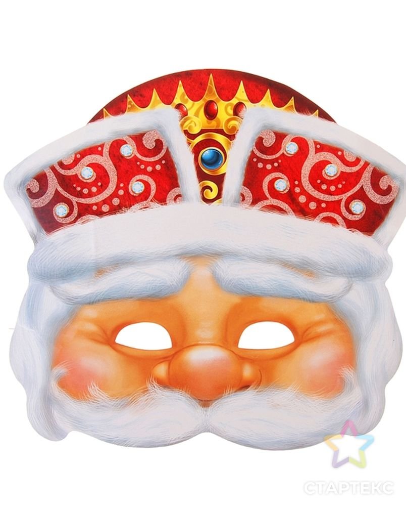 Форма маски карнавальной