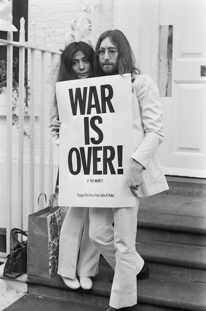 1968 Джон Леннон и Йоко оно