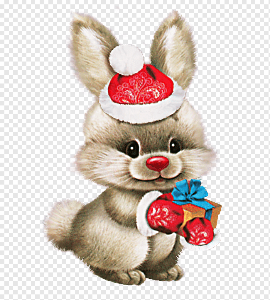 Новогодний кролик Моланг