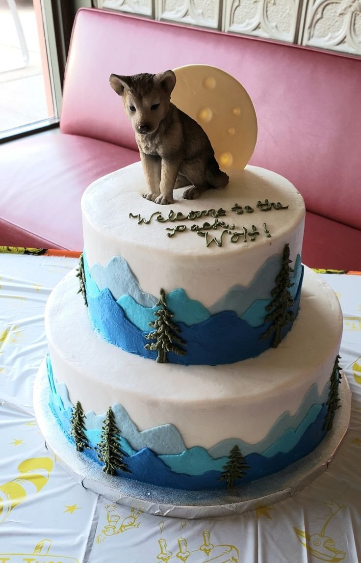 Торт с волком