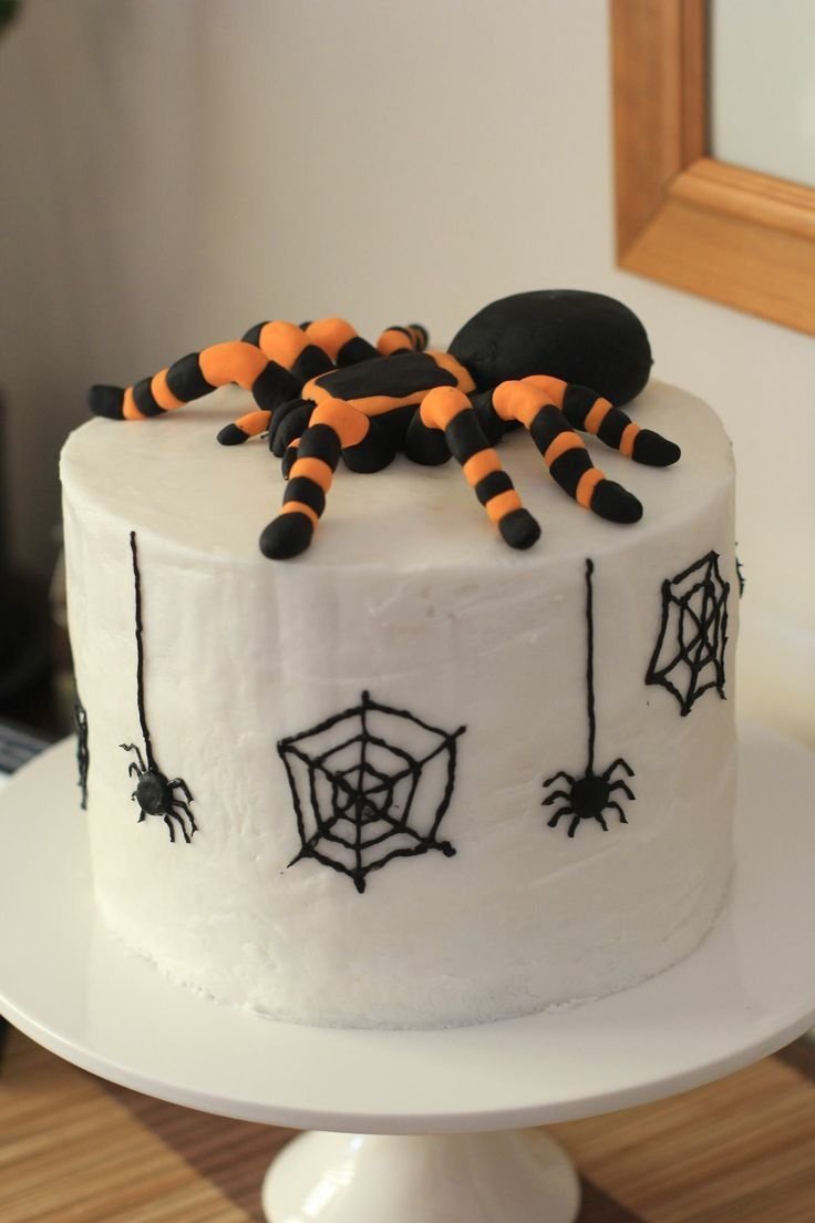 Торт в виде паука