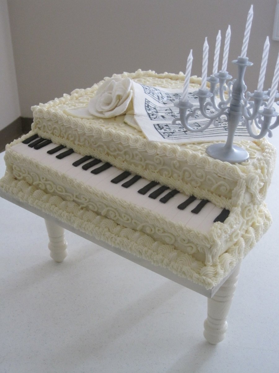 Торт «пианино»