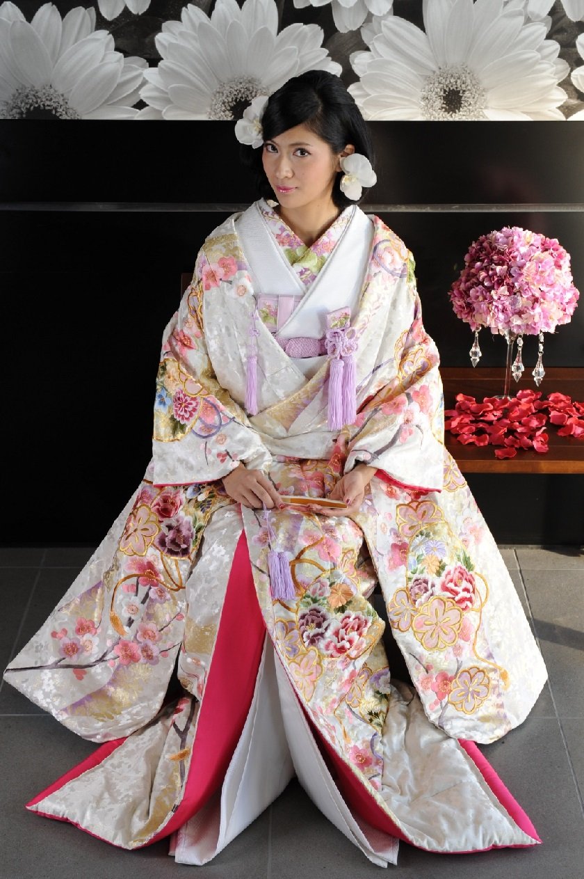 Японская Свадебная юката