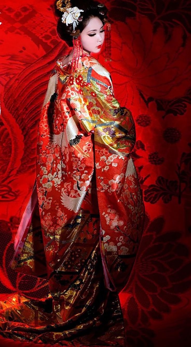 Японский свадебный наряд