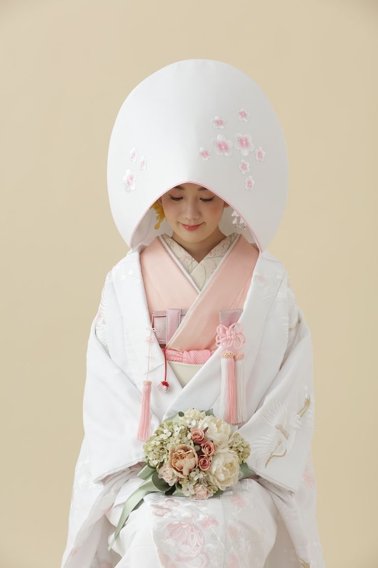 Японское свадебное кимоно