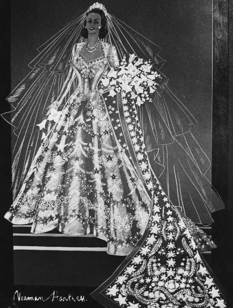 Свадебное платье королевы Елизаветы 1947
