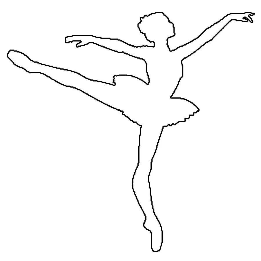 Балерины украшение из бумаги
