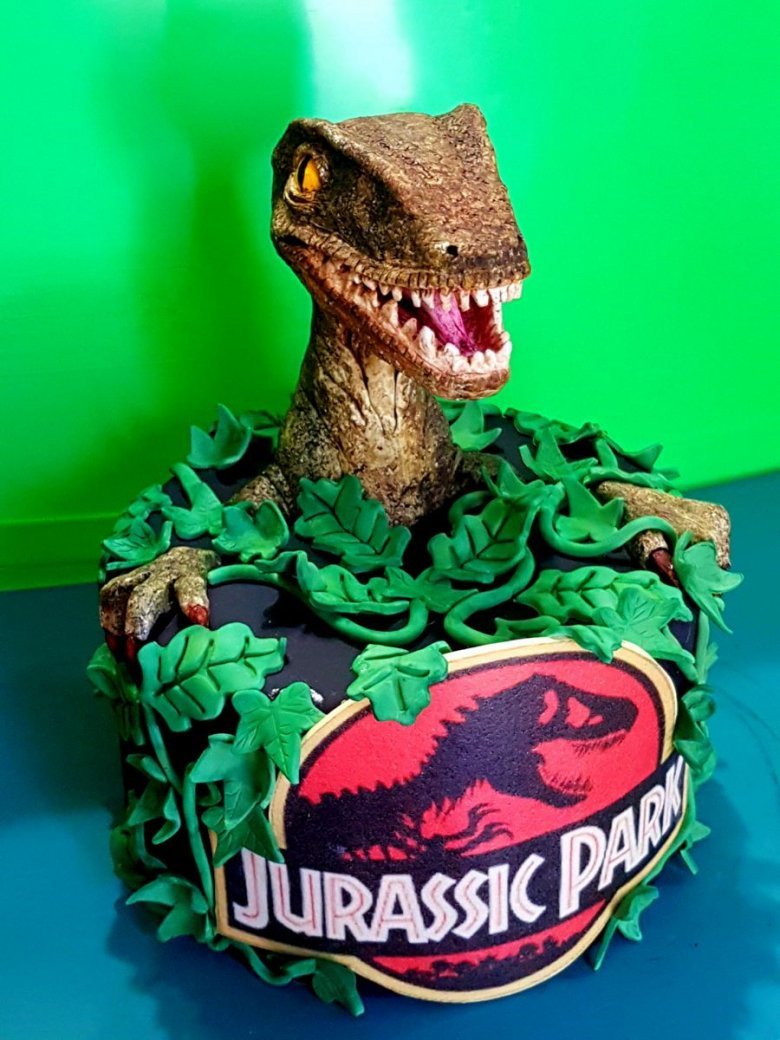 Торт динозавр большой
