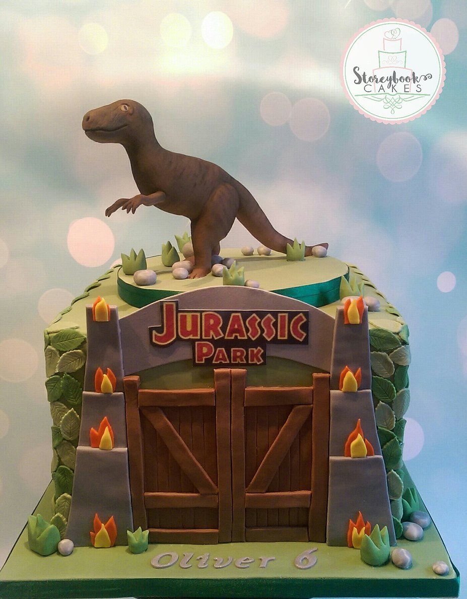 Торт парк Юрского периода Спинозавр