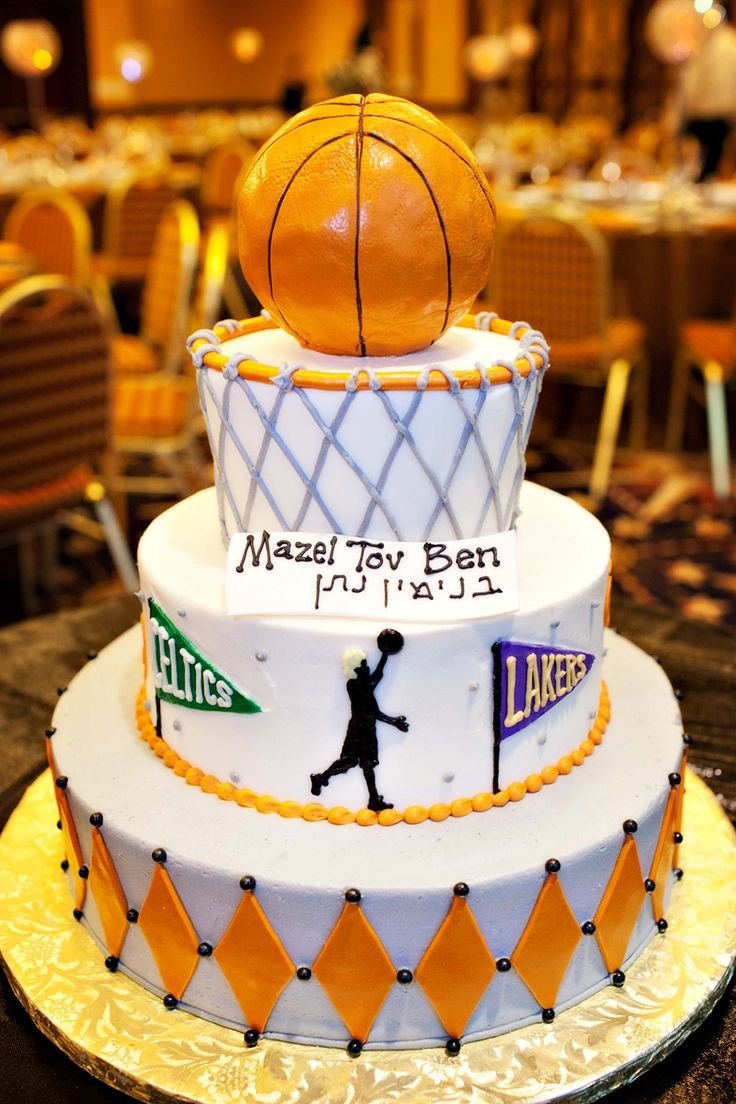 Торт для девочки тематика баскетбола