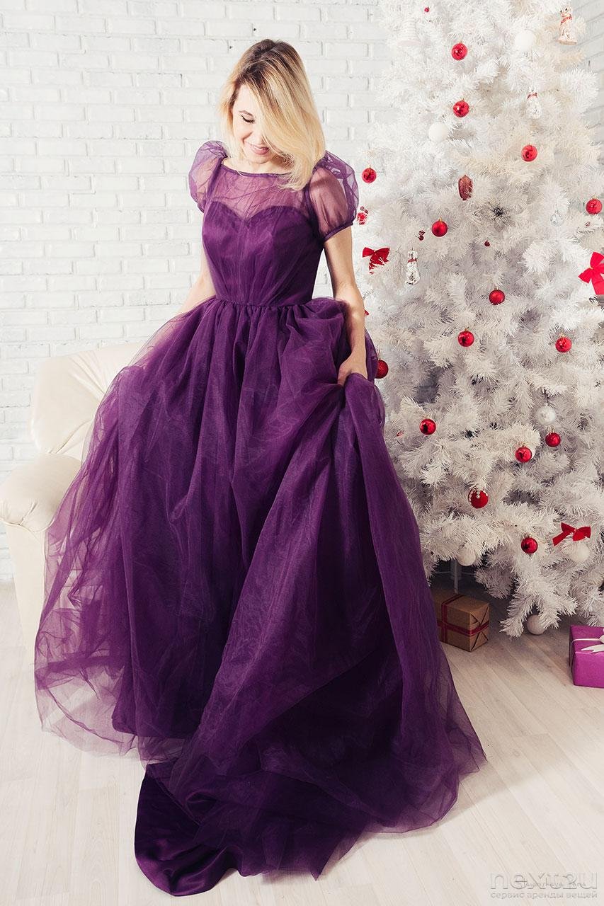 Teuta Matoshi Duriqi платье фиолетовые