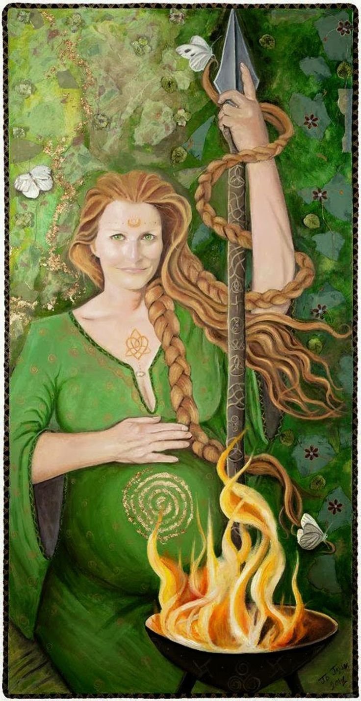 Кельтская богиня Бригид