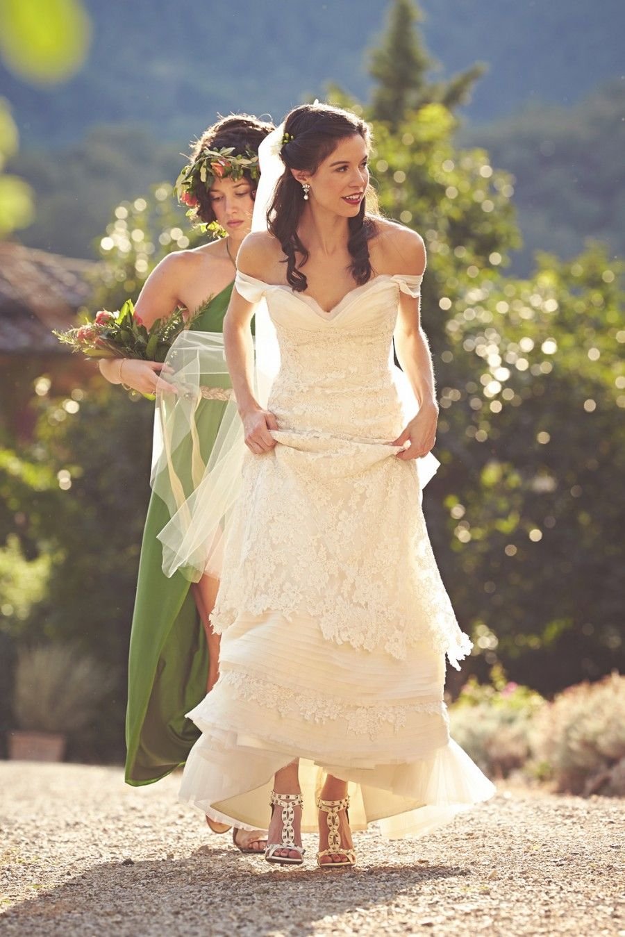 Фотосессия Кэрри Брэдшоу в свадебных платьях