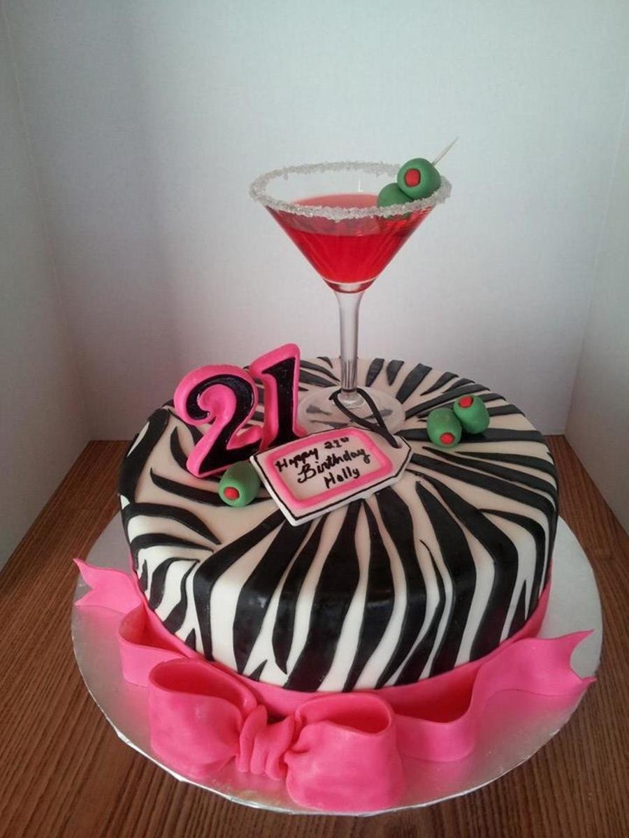 Торт на день рождения 21 год