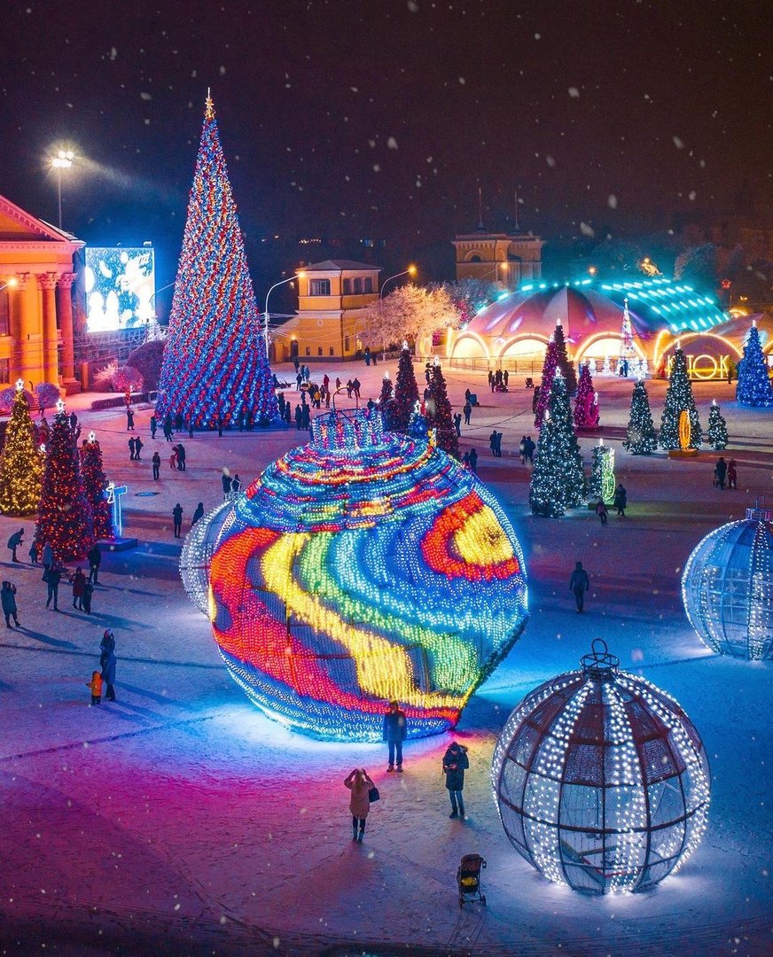 Ставрополь Новогодняя площадь