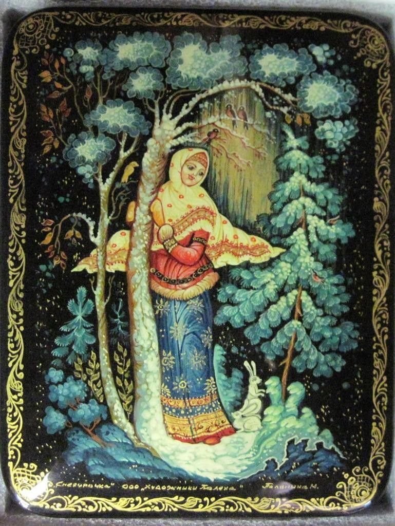 Декоративно-прикладное искусство Палеха, Федоскина Снегурочка