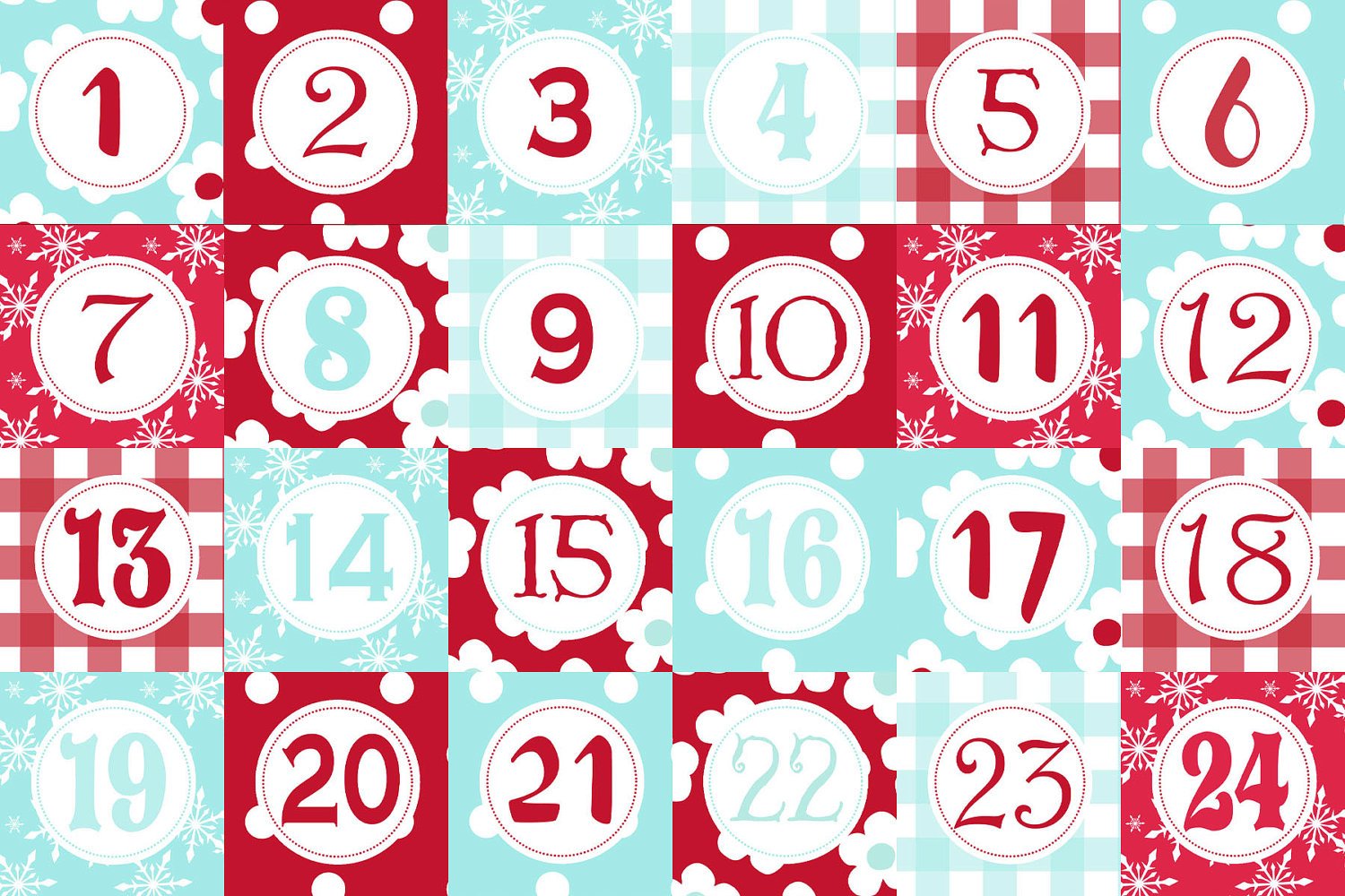 Номерки распечатать. Новогодние цифры от 1 до 31 для адвент календаря. Цифры для ответкалиндаря. Цифры для Адвента. Цифры для Рождественского календаря.