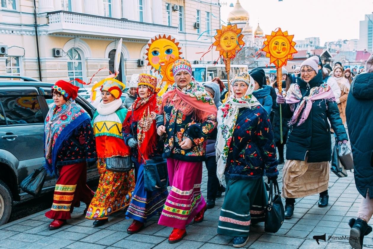 Масленичный поезд