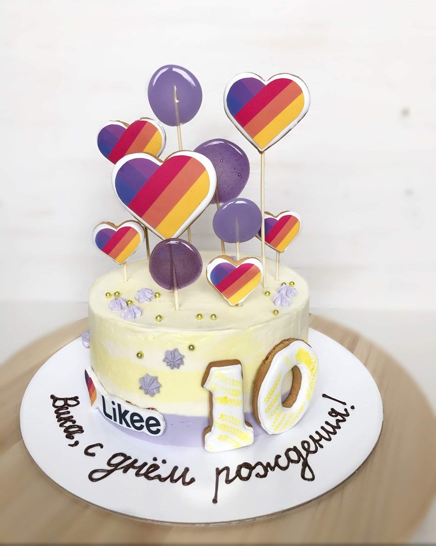 Сахарная печать на торт с днем рождения