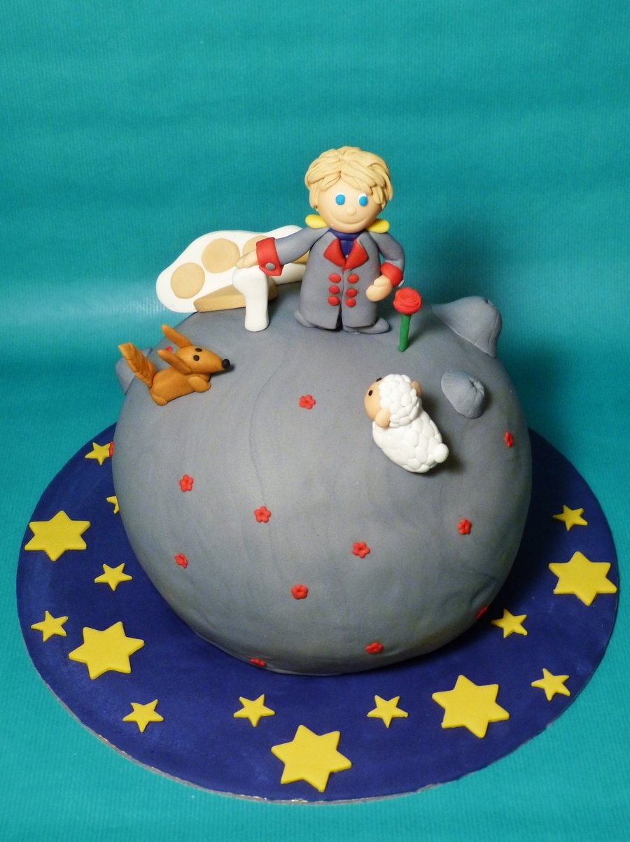 Торт в стиле маленький принц