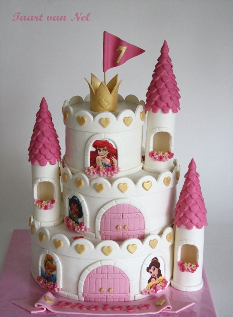 Замок принцессы из сладостей