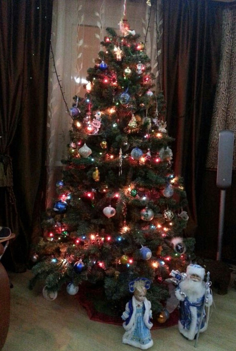 Красивая Новогодняя елка