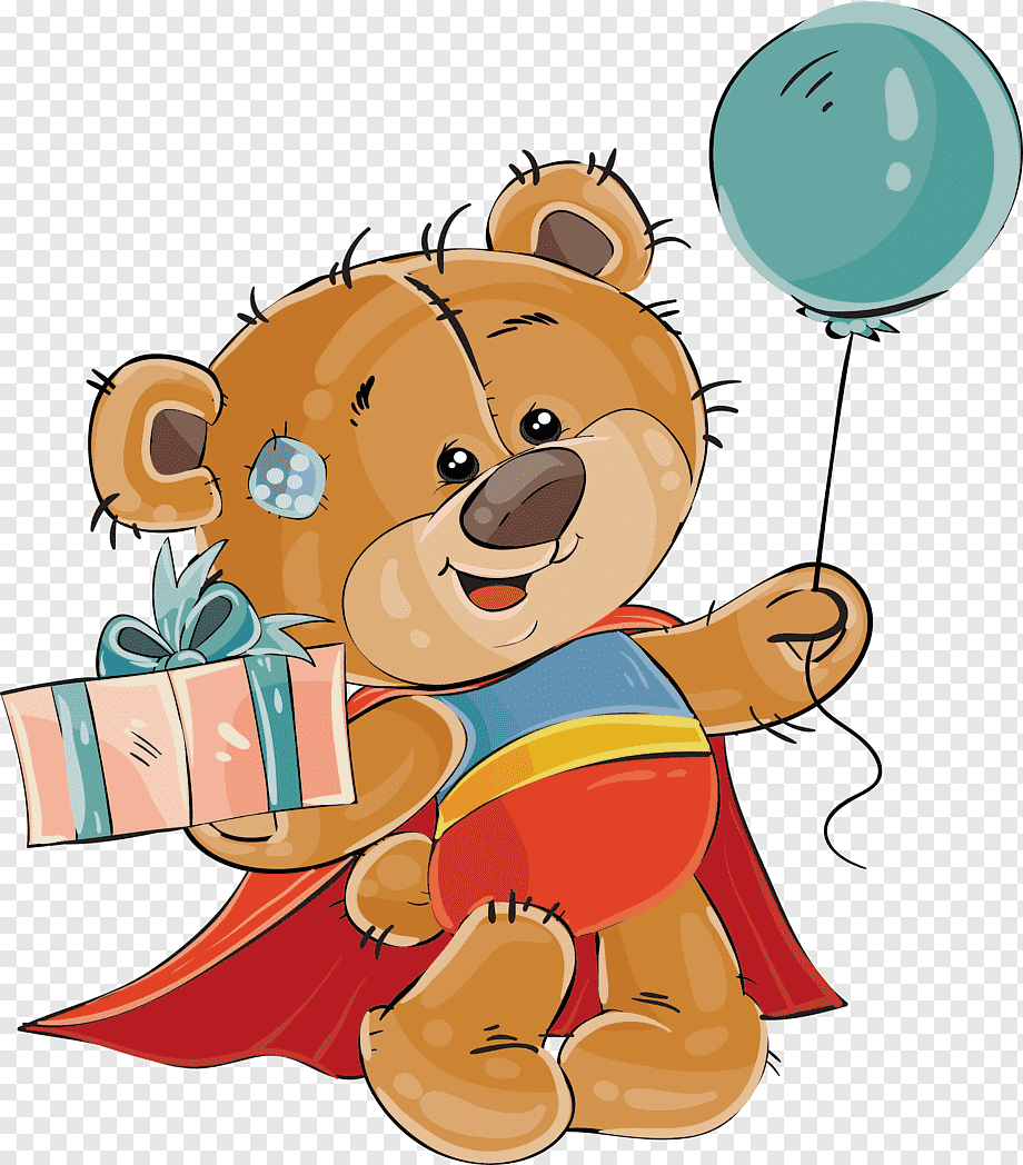 Медвежонок игрушка с днем рождения