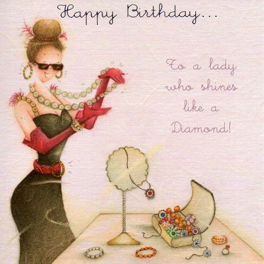 Открытки с днём рождения женщине с тортом и цветами и шампанским