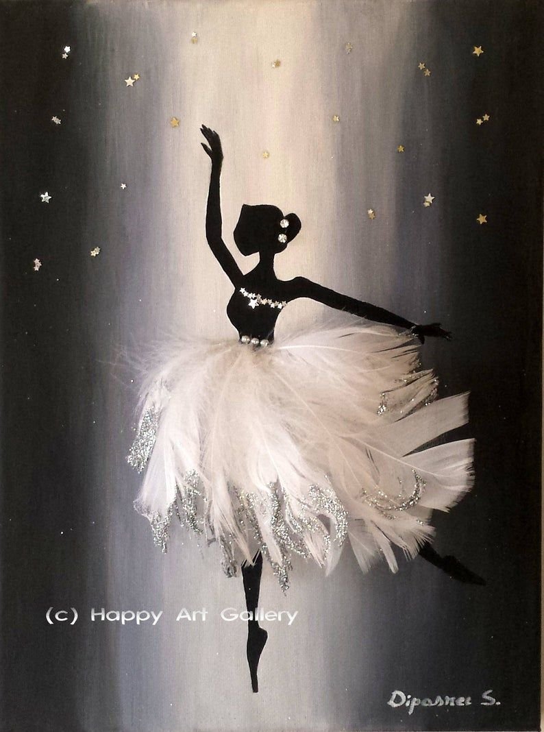Картины с видом балерина
