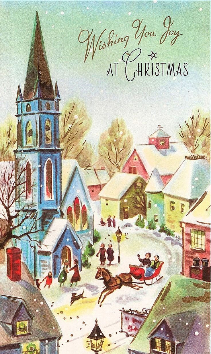 Рождество в Британии открытки