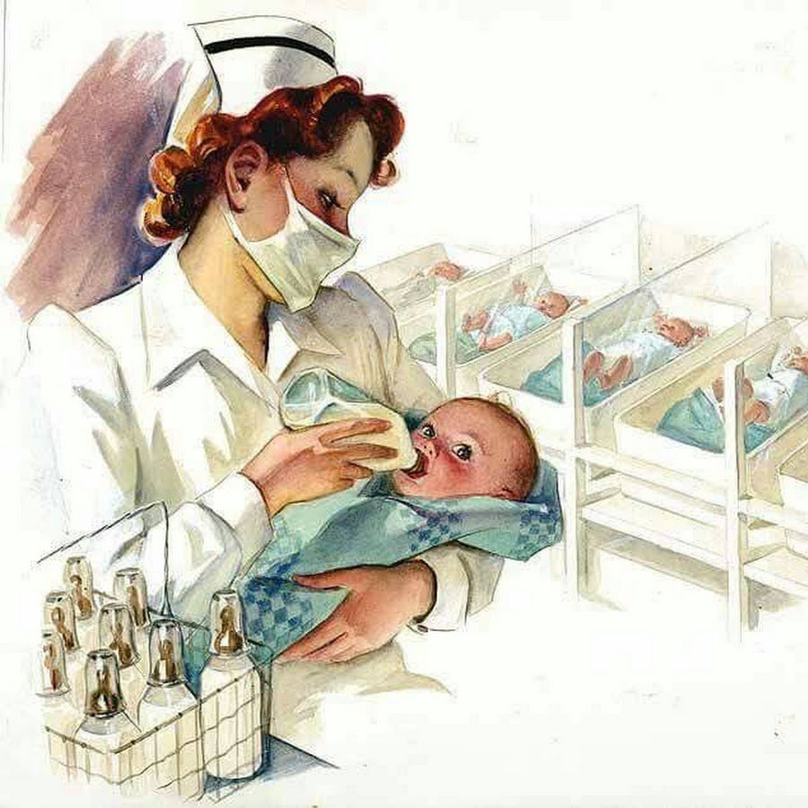 С днем медицинского работника советские открытки
