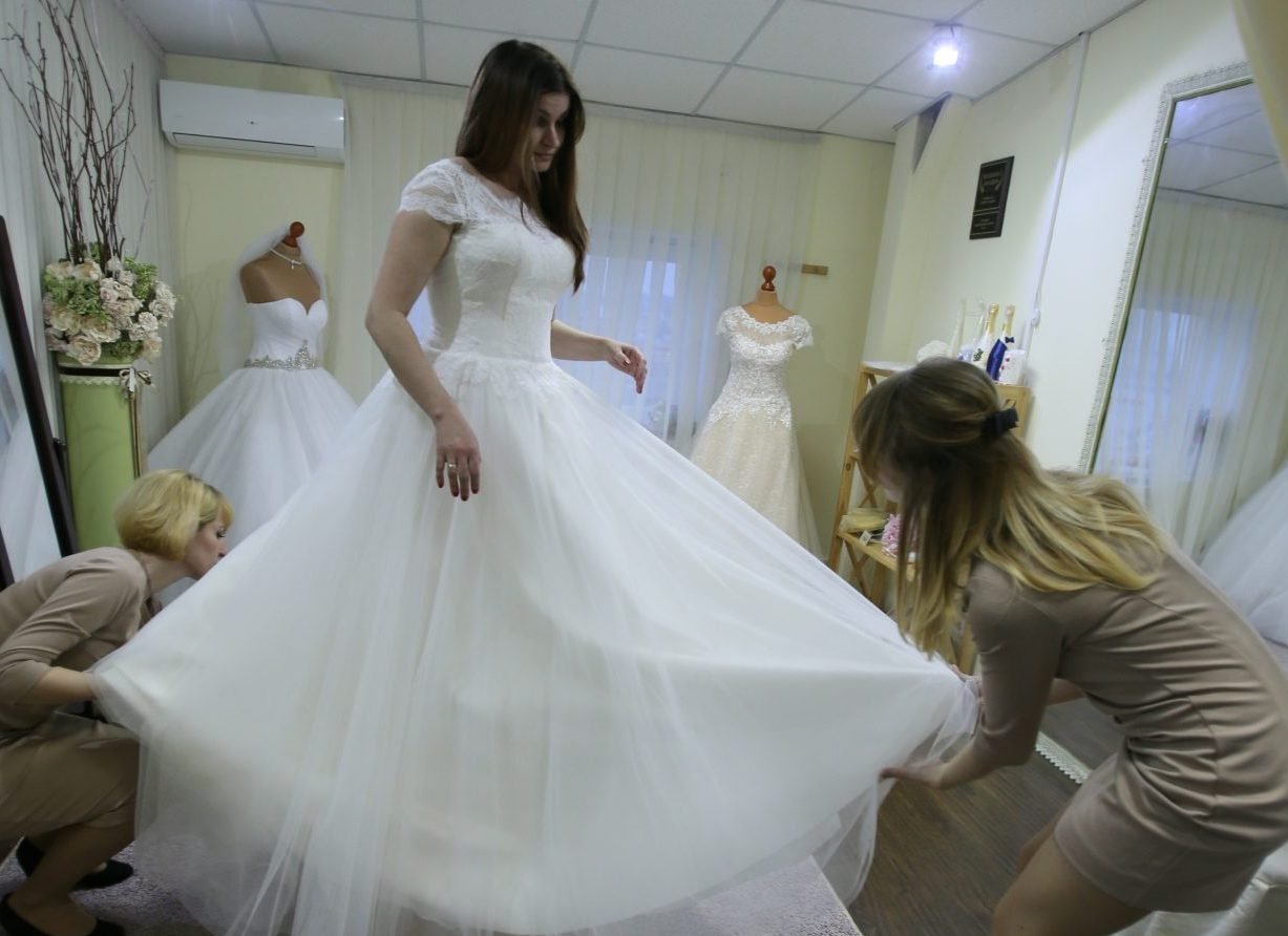 фото невесты без свадебного платья