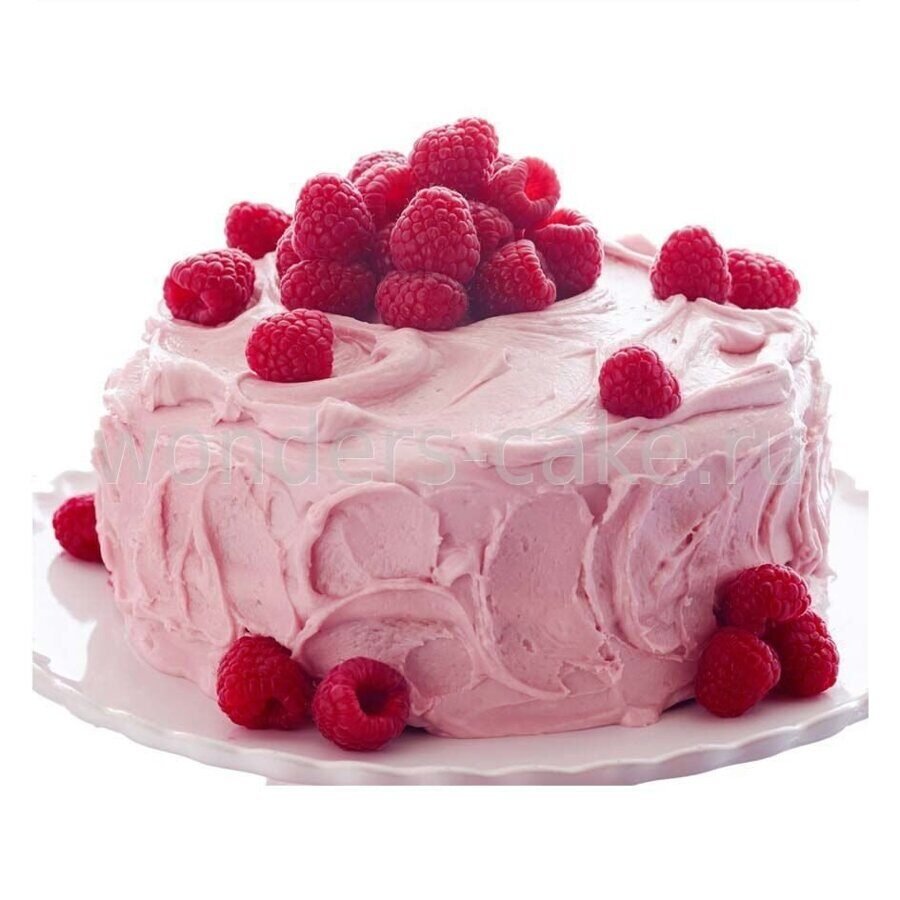 Нежный торт с ягодами