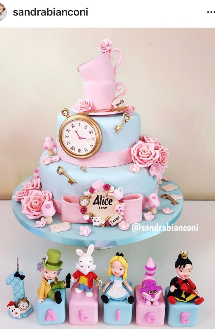 Красивый торт Алиса