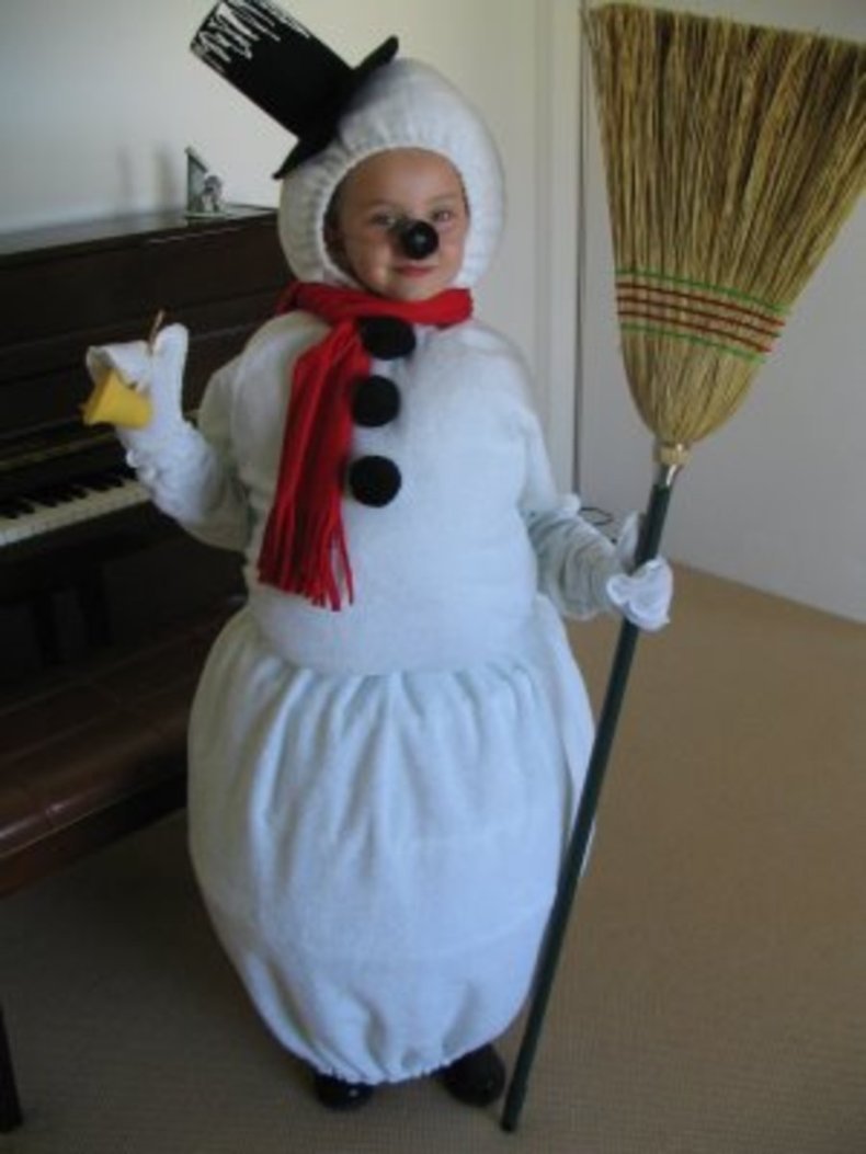 Снеговик костюм новогодний