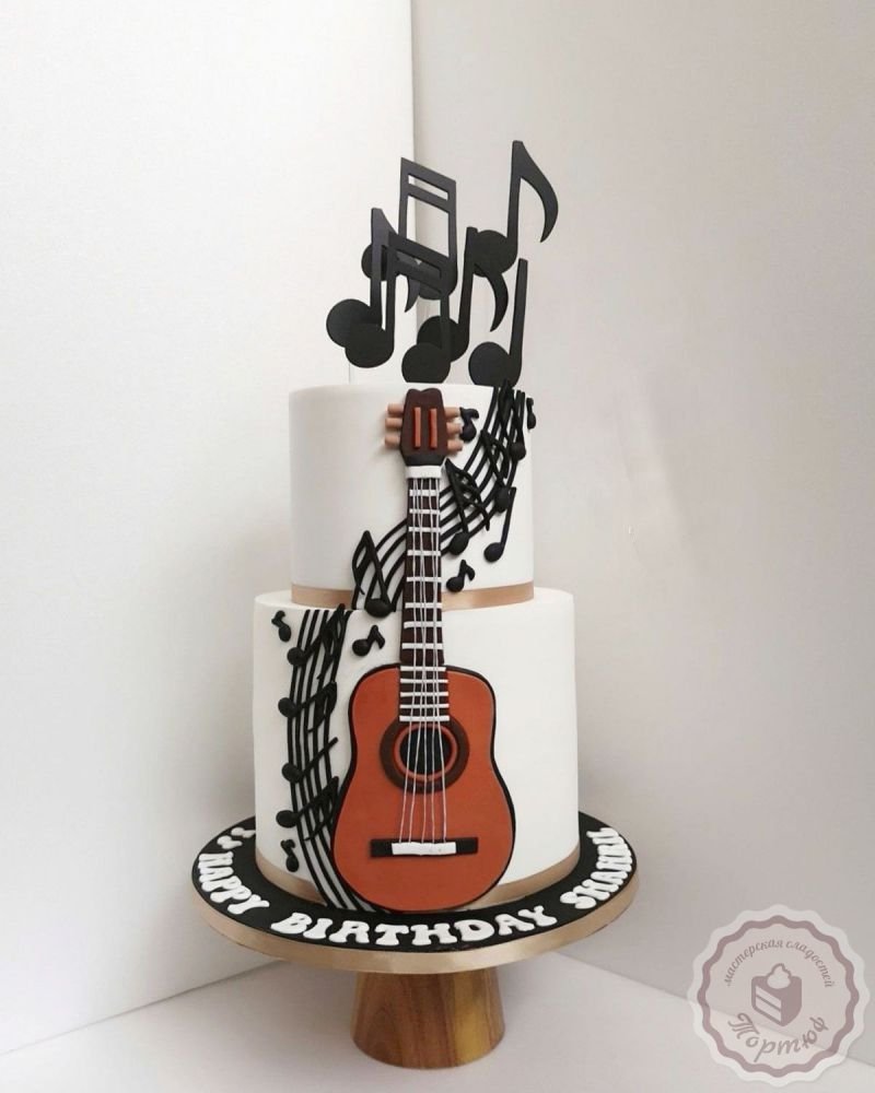 Торт для гитариста